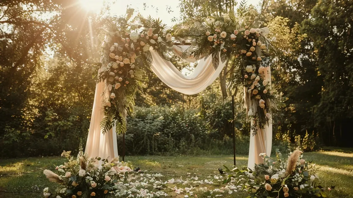 Arch Backdrop Stand Ideas for Outdoor Weddings - Wedding Arch Backdrop Stands | Laravel
