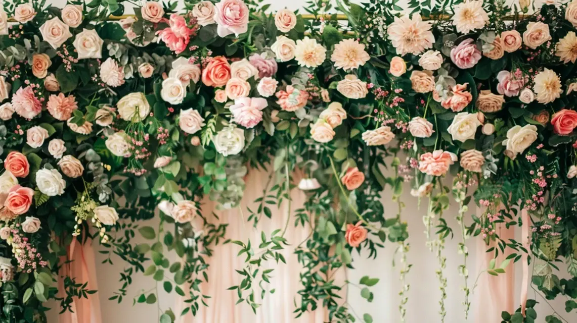 Romantic Arch Backdrop Stand Designs with Flowers - Wedding Arch Backdrop Stands | Laravel