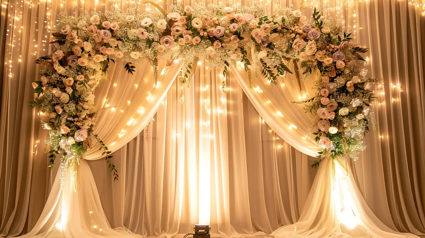 Luxury Weddings with Gold Arch Backdrop Stand Designs - Wedding Arch Backdrop Stands | Laravel