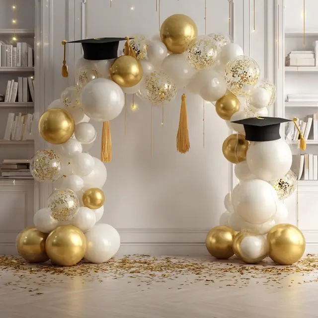 Graduation Party Themes Using an Arch Backdrop Stand - Party and Event Backdrop Stands | Laravel