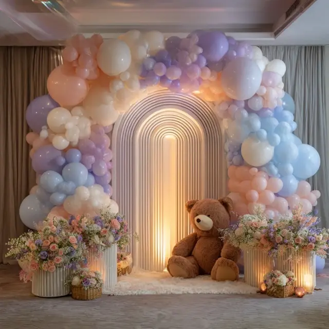 How to Elevate Baby Showers with an Arch Backdrop Stand - Party and Event Backdrop Stands | Laravel