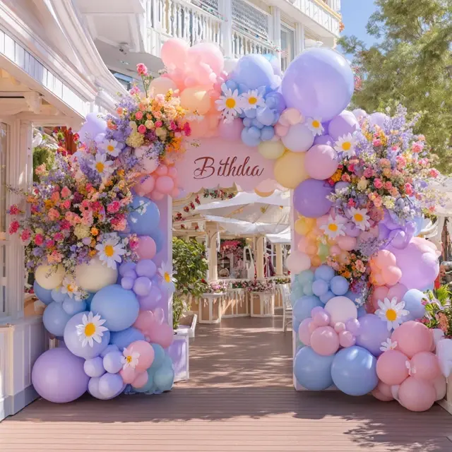 How to Personalize Birthdays with an Arch Backdrop Stand - Party and Event Backdrop Stands | Laravel