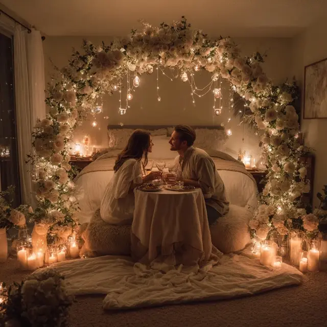 Romantic Date Nights Enhanced by an Arch Backdrop Stand - Party and Event Backdrop Stands | Laravel