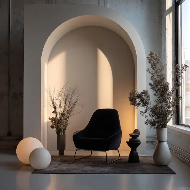 Headshot Corners Built Around an Arch Backdrop Stand - Photo Booth and Photography Backdrops | Laravel