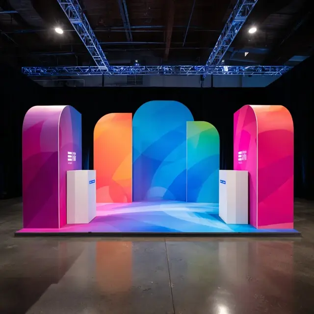 Brand Activations with Modular Arch Backdrop Stands - Photo Booth and Photography Backdrops | Laravel