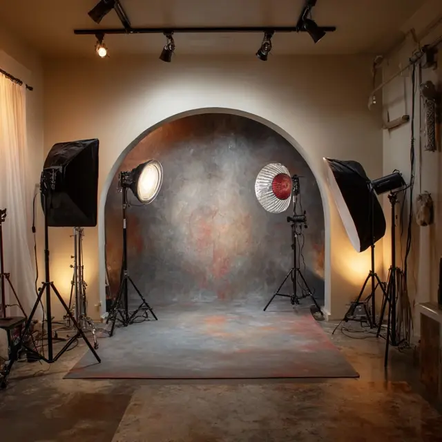 Studio Lighting Setups for Arch Backdrop Stand Shots - Photo Booth and Photography Backdrops | Laravel