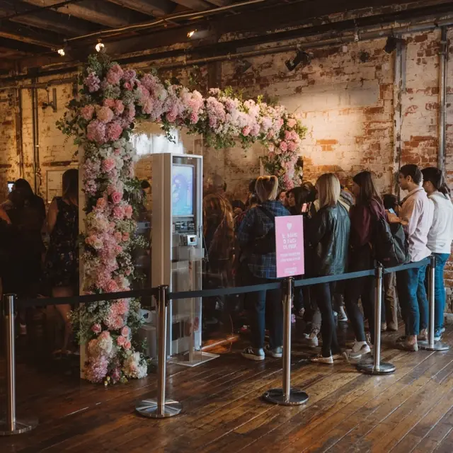 Photobooth Flow: Queue Design Around an Arch Backdrop Stand - Photo Booth and Photography Backdrops | Laravel