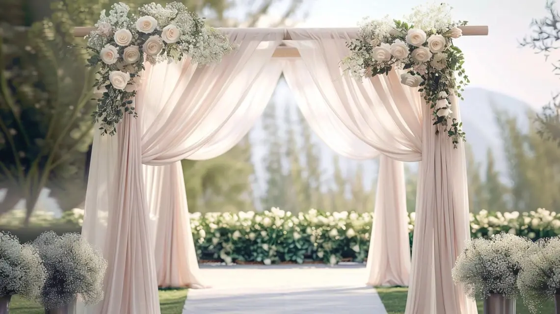 Easy DIY Draping Ideas for an Arch Backdrop Stand - DIY Arch Backdrop Projects | Laravel