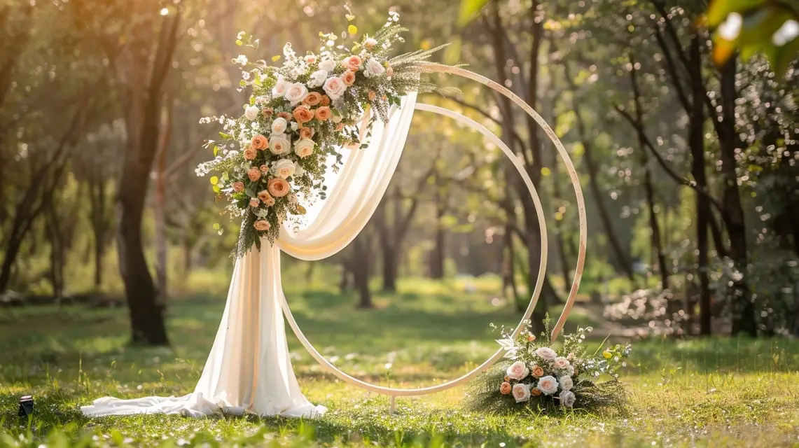 Build a Circular DIY Arch Backdrop Stand Easily - DIY Arch Backdrop Projects | Laravel