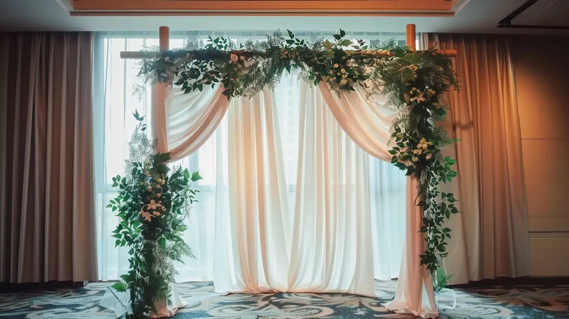 DIY Arch Backdrop Stand Projects for Small Spaces - DIY Arch Backdrop Projects | Laravel