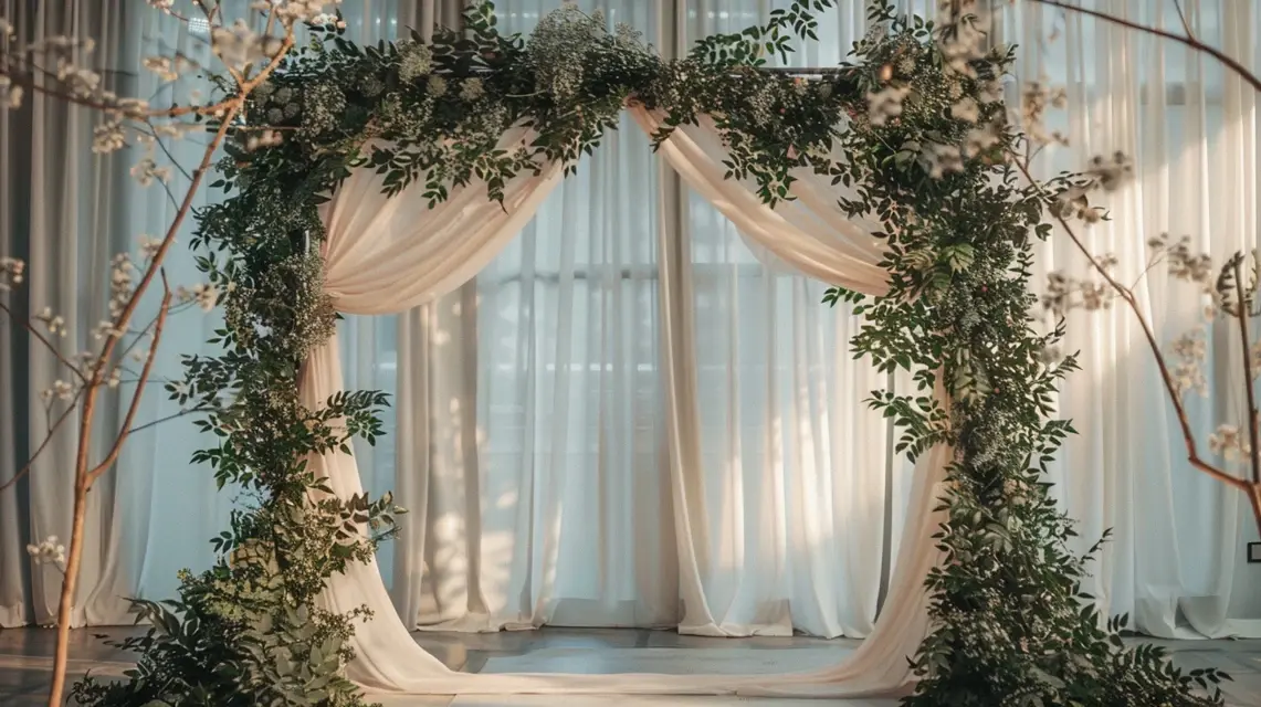 DIY Backdrop Wall Using an Arch Backdrop Stand - DIY Arch Backdrop Projects | Laravel