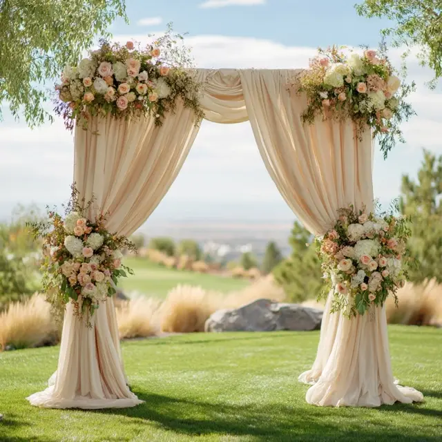 How to Protect an Arch Backdrop Stand from Wind - Outdoor Arch Backdrop Stands | Laravel