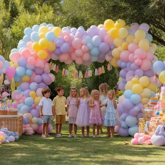 Outdoor Birthday Parties with a Fun Arch Backdrop Stand - Outdoor Arch Backdrop Stands | Laravel