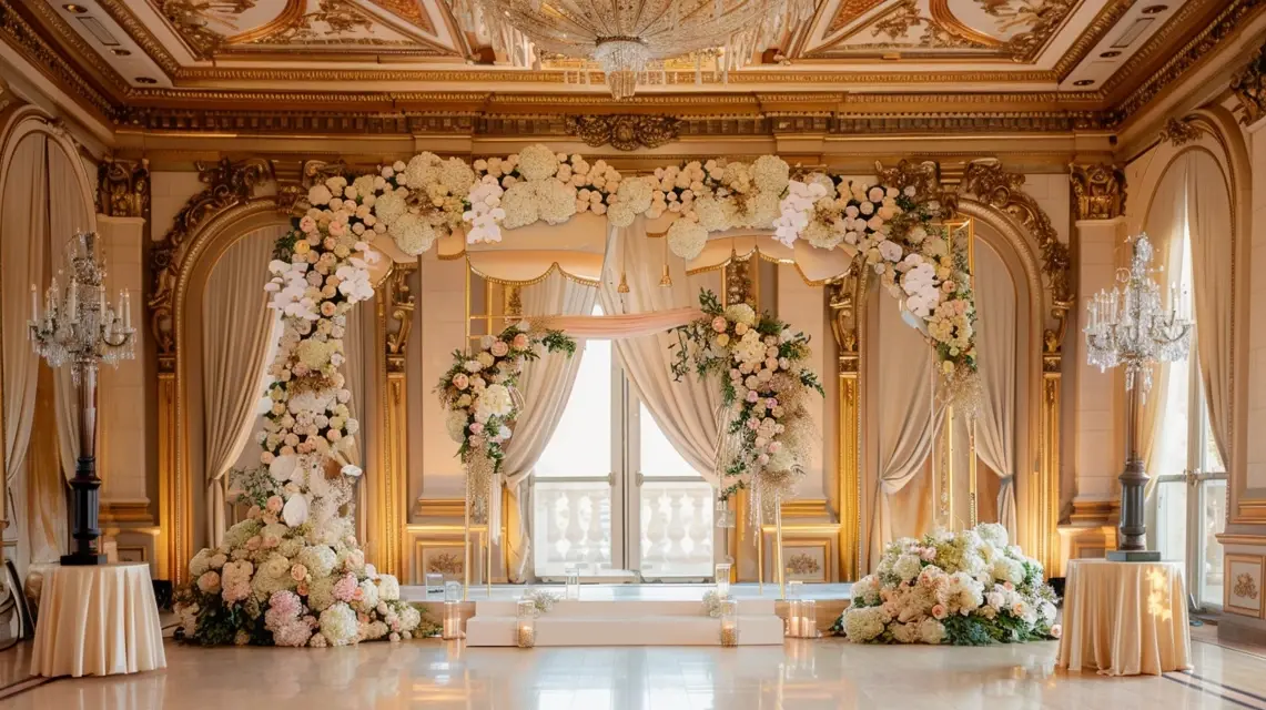 Premium Arch Backdrop Stand Styles for Royal-Inspired Weddings - Luxury and Premium Arch Backdrops | Laravel