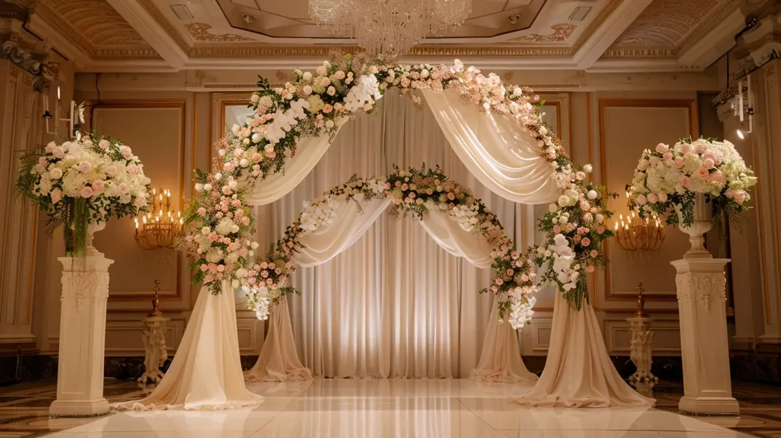 Arch Backdrop Stand Inspiration for Glamorous Ballrooms - Luxury and Premium Arch Backdrops | Laravel